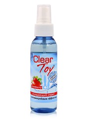 Антибактериальный спрей Clear Toy® strawberry для секс-игрушек, 100мл, годен до 11.21г