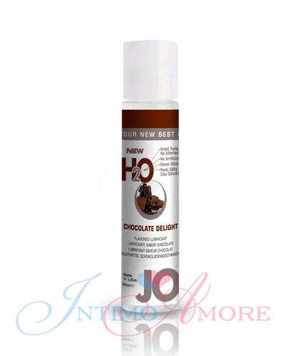 Съедобный лубрикант JO H₂O Chocolate Delight (Шоколад), 30мл