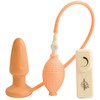 Расширяющаяся анальная пробочка Expando butt plug с вибро, 11х3,5см