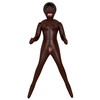 Секс-кукла African Queen, нарисованное лицо, 3 отверстия, шоколадный цвет