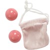 Тяжелые вагинальные шарики the original X-LG Ben-Wa balls™ для упражнений, розовые, 2х70г/3,3см