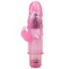 Мощный мини-вибратор First Time™ Bunny Teasers, 9 реж, 14,5х3,5см