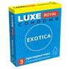 Презервативы Luxe Royal Exotica, с точечками, 180х52, 3шт, годен до 05.26г