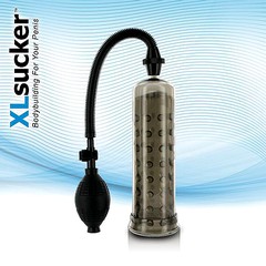 Вакуумная помпа с насадкой XLsucker™ Black 18,5х5,2см