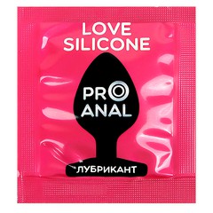 Обезболивающий анальный лубрикант ProAnal Love Silicone, разогревающий, 3г