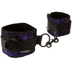 Наручники Black Rose Kinky Kuffs ("Соблазнение"), натуральный шелк