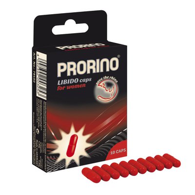 Женский возбудитель Prorino® Libido (L-аргинин, дамиана, гранат), 10капс