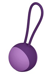 Вагинальные шарики Key™ Stella I lavender, фиолетовый силикон, 2 шт, d3,5см/30 и 40г
