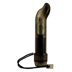 Массажер простаты Dr Joel Kaplan® Perineum Massager™, черный, 11х3см