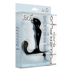 Массажер простаты Power Plug Prostate Massager Black, 11см