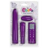 Интимный набор 4Play Pleasure Kit (вибратор, массажер, виброяйцо), фиолетовый