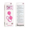 Тихие вагинальные шарики Body & Soul™ Entice™, розовые, 3,75см/96г