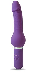 Вибратор Sexy Friend, силикон, 10 реж, фиолетовый, 21х3см