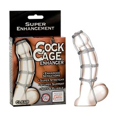 Эрекционное лассо (утяжка) на половой член Cock Cage™ Enhancer, прозрачное