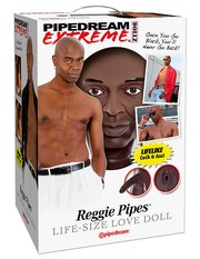 Секс-кукла мужчина Pipedream Extreme Dollz Reggie Pipes с фаллосом и попкой