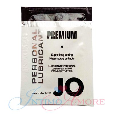 Лубрикант JO Premium, силиконовый, пробник 3мл