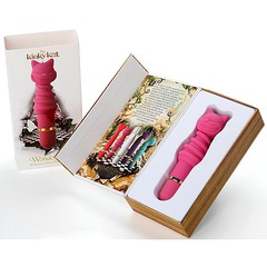 Вибратор G-точки WonderLand™ The Kinky Kat, 10 режимов, 13,5х3см