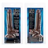 Вибрирующий и пульсирующий шоколадный вибратор Mr. Just Right™ Elite Eight™ Dongs 0235-35CDSE