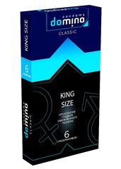Презервативы Domino Classic King Size, увеличенные, 190х52, 1уп/6шт, годен до 02.26г
