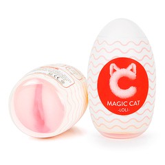 Мастурбатор юная вагина Magic Cat Loli, многоразовый с яйце, 10,5см