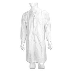 Медицинский халат врача Lux Lab, белый, XL(54-56р)
