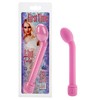 Нежно-розовый  вибратор First Time™ G-Spot Tulip, 20,5см