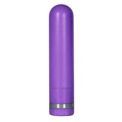 Миниатюрный вибратор  Purple Passion в бархатном мешочке, 7,2х1,7см