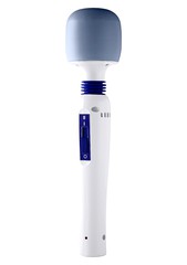 Большой мощный массажер Magic Massager, белый, 2 режима, аккумулятор, 29см