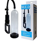 Вакуумная помпа M.E.D. для пч, 4 насадки, 18х5см