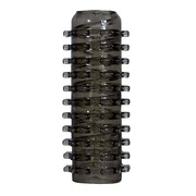 Двусторонний черный мастурбатор PowerStroker smoke, 12,7х3,6см