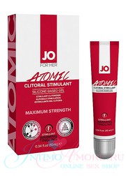 Гель д/клитора JO® Atomic clitoral gel maximum, мята, паприка, 10мл, годен до 05.22г
