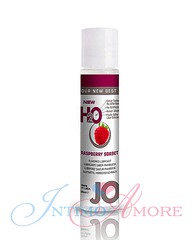Съедобный лубрикант JO H₂O Raspberry Sorbet (Малина), 30мл