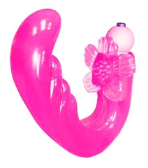 Вибратор для клитора и G-точки FlowerPower, 5 режимов, 12см