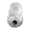 Прозрачный мастурбатор Crystal Clear Stimulator Pipedream Extreme® toyz, глухой тоннель,14х5см