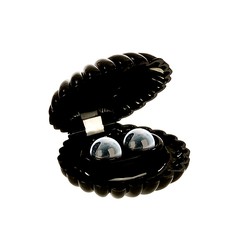 Вагинальные шарики Silver pearls™, серебристый перламутр, 2см/2х25г