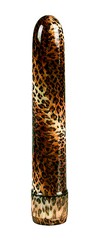 Вибратор The leopard massager™ 6,5', леопардовый 20х3см