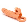 Удлиняющая вибронасадка Pretty Love Penis Sleeve Connor, +3,5см, с петлей, 16х4см