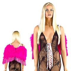 Крылья ангела Pink Fairy Tale Wa-Pnk, розовые перья, 50х40см