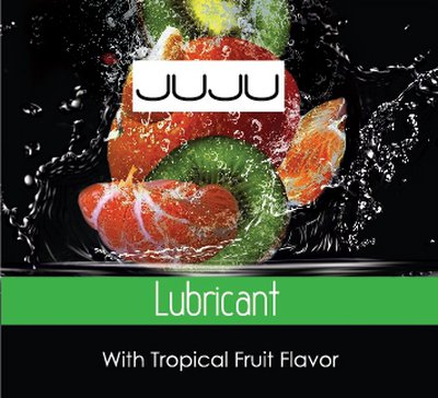 Съедобный лубрикант Juju на водой основе, тропические фрукты, 3мл, годен до 05.24г