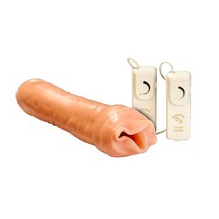 Вибратор фаллос-мастурбатор Dual Sex,26х5-7,5см