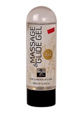 Нейтральное масло для секса и массажа Shiatsu™ Massage & Glide Gel 2в1, 200мл