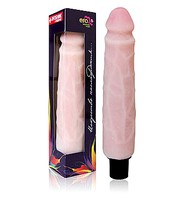 Нежный вибратор "Realistic cock vibe", телесный, 25,5х4-5см