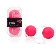 Розовые вагинальные шарики "Balls", 3,5см