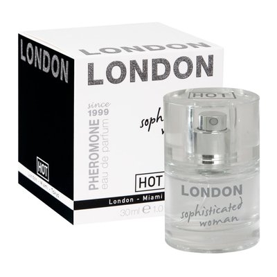 Женские духи с феромонами HOT™ London Sophisticated woman (пряный цветочный аромат), 30мл