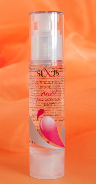 Анальная гель-смазка на водной основе Crystal Peach Anal персиковая 60мл