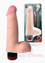 Нежный мультискоростной вибратор Android Style из NeoSkin, 17,5х4,2см