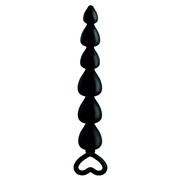 Анальная цепочка Elite Lover's Beads Anal Fantasy Collection®, силикон, (+смазки) 17,5х2,4см.