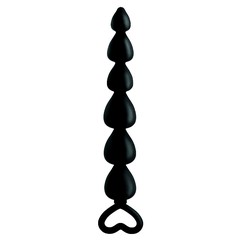 Анальная цепочка Elite Lover's Beads Anal Fantasy Collection®, силикон, (+смазки) 17,5х2,4см