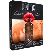 Презервативы для минета Domino Sweet Sex Карамель - 3шт.