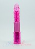 Розовый хай-тек ротатор Love Gift с пластинами, 9х9 режимов, автореверс, волна, 26х4см